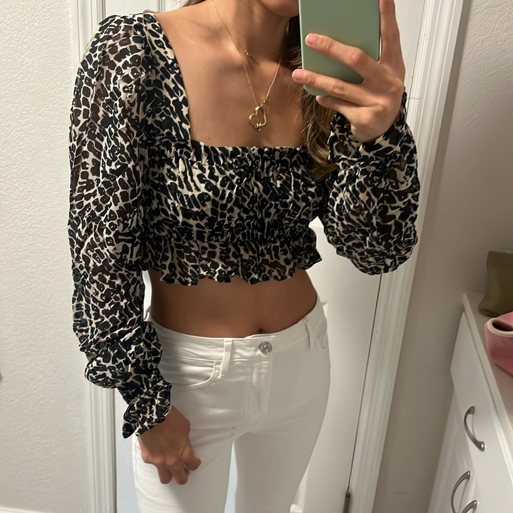 Stone Cold Fox Harvey Blouse / Crop Top - Size 1